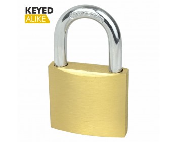 40mm Keyed-Alike Brass Padlock